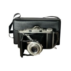 Braun‎ Norca Super Folding Camera Steinheil-Cassar 105mm f6.3 Vario Lens Germany